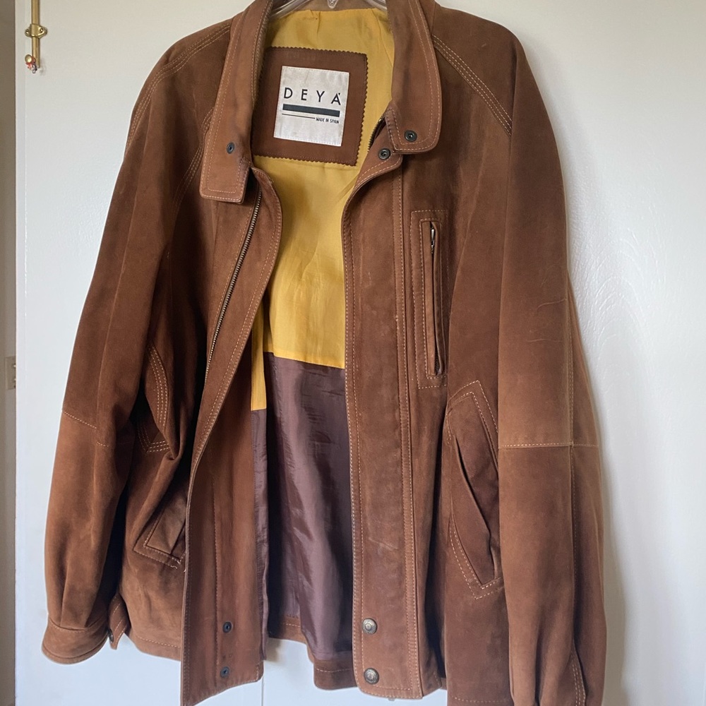 Suede Men's Jacket - Picture 2 of 5